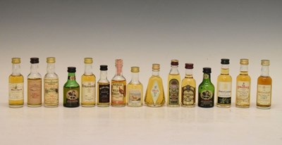 Lot 460 - Quantity of aged whisky miniatures