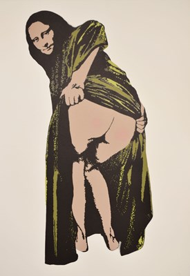 Lot 462 - Nick Walker (British, b. 1969) - Screen print - 'Moona Lisa'