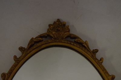 Lot 740 - Two gilt framed mirrors