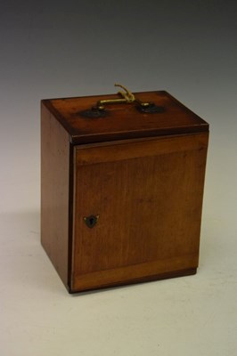 Lot 225 - Victorian cased microscope