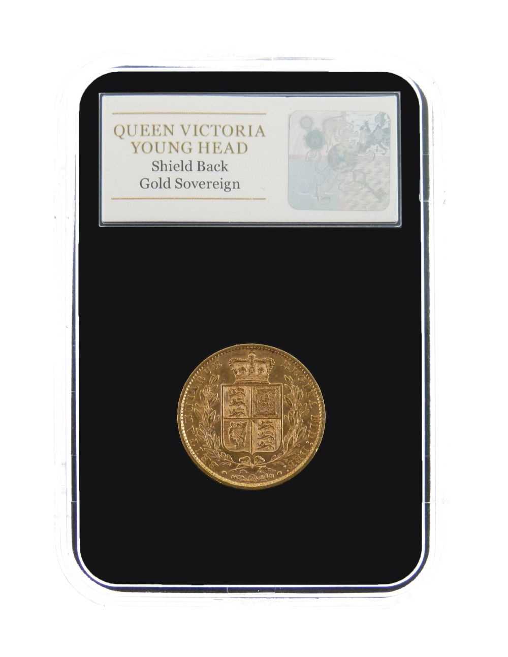 Lot 145 - Queen Victoria gold sovereign, 1862