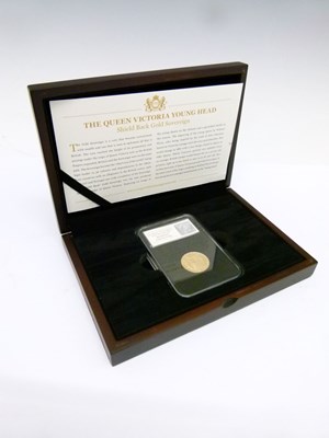 Lot 145 - Queen Victoria gold sovereign, 1862