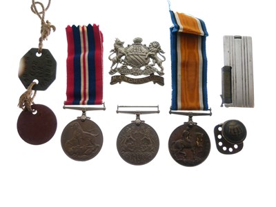 Lot 436 - First and Second World War Medals, etc.