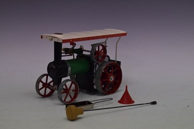 Lot 458 - Mamod TE1A Live Steam Tractor