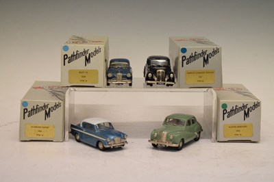 Lot 457 - Pathfinder Models - Four boxed 1/43 scale diecast model vehicles