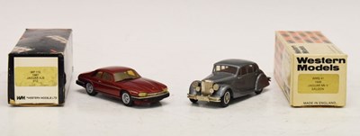 Lot 476 - Western Models - Two boxed 1/43 scale diecast model vehicles