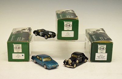 Lot 492 - Jaguar Diamond Jubilee Series - Three boxed 1/43 scale precision model vehicles