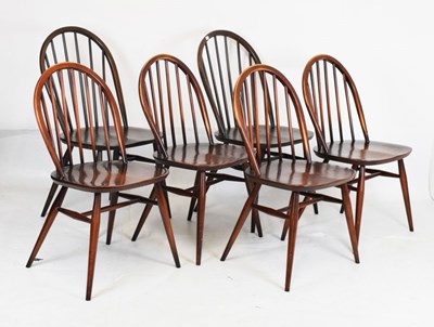 Lot 505 - Six Ercol Windsor chairs