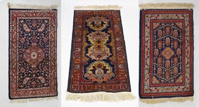 Lot 515 - Three small wool rugs