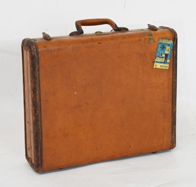 Lot 257 - Brown Samsonite vintage case