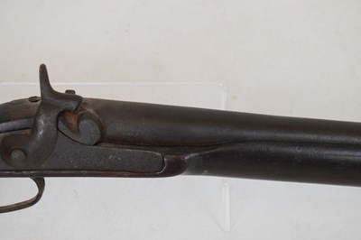 Lot 437 - Single barrel percussion musket