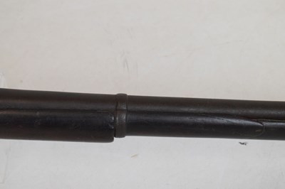 Lot 437 - Single barrel percussion musket