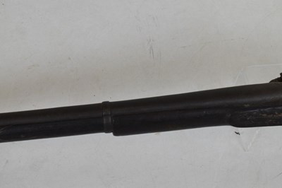 Lot 437 - Single barrel percussion musket