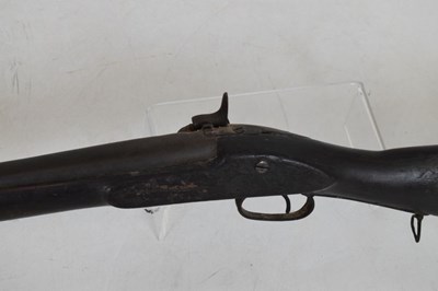 Lot 437 - Single barrel percussion musket