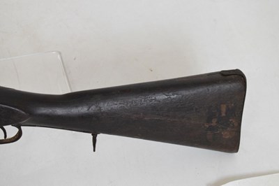 Lot 437 - Single barrel percussion musket