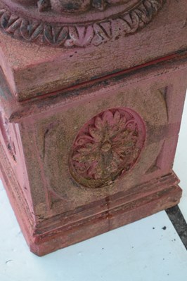 Lot 655 - Accrington Nori Brick Co stoneware jardinière and pedestal