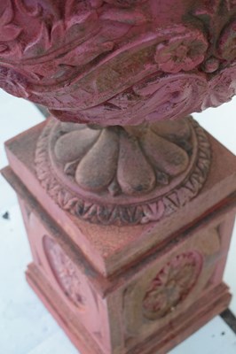 Lot 655 - Accrington Nori Brick Co stoneware jardinière and pedestal