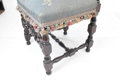 Lot 684 - 19th Century high-back chair