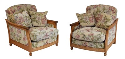 Lot 729 - Pair of Ercol conservatory chairs