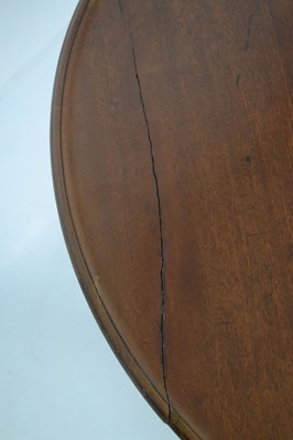 Lot 616 - George III mahogany snap-top tripod table