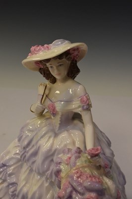 Lot 377 - Coalport limited edition figure