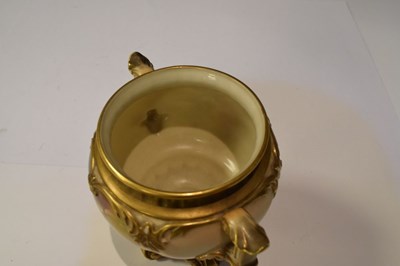 Lot 349 - Royal Worcester pot pourri vase