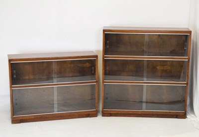 Lot 688 - Two Minty bookcases - Three- section and two-section