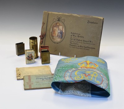 Lot 436 - Group of First World War-related items