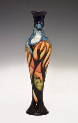 Lot 405 - Moorcroft Pottery - Limited edition 'Jacaranda' pattern vase