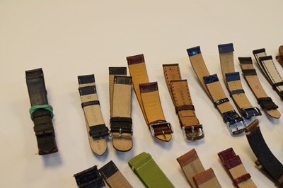 Lot 81 - Collection of various watch straps