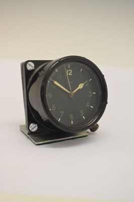 Lot 635 - World War II R.A.F. MK2D 8 day Bakelite cased cockpit clock