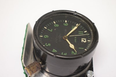 Lot 635 - World War II R.A.F. MK2D 8 day Bakelite cased cockpit clock