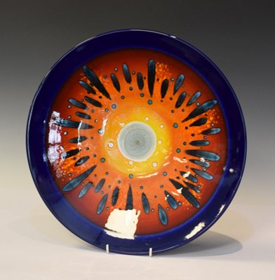 Lot 381 - Poole Pottery - 'Third Millennium Limited Edition' charger