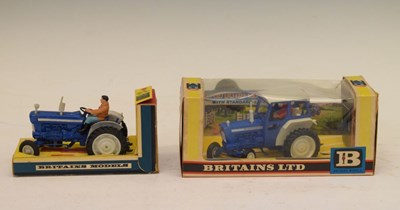 Lot 486 - Britains Ltd Ford 5000 Tractor No.9527, and other tractor