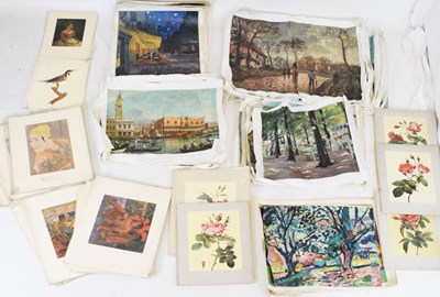 Lot 673 - Large collection of printed textiles