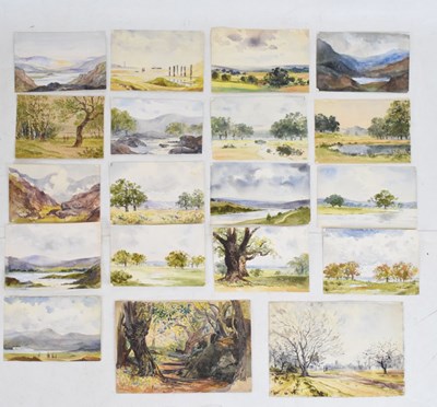 Lot 743 - Adrian Bury (1891-1991) - Group of unframed watercolours