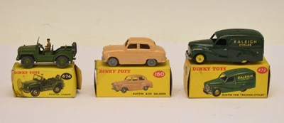 Lot 532 - Dinky Toys - Three boxed diecast model vehicles