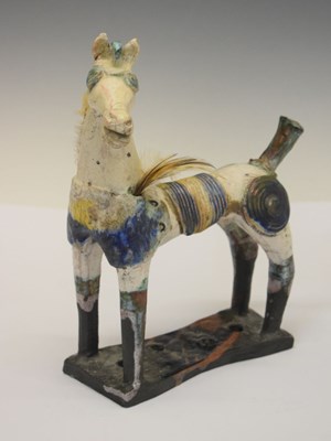 Lot 293 - Tang/ Italian influence ceramic horse