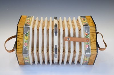 Lot 166 - 20th Century German made BM concertina