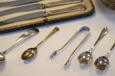 Lot 88 - Group of assorted silver