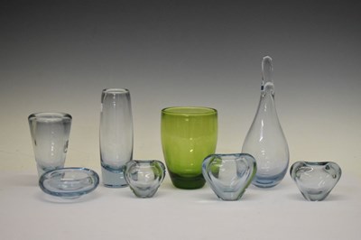 Lot 342 - Collection of Holmgaard glass by Per Lutken (8)