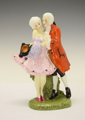 Lot 384 - Royal Doulton 'The Perfect Pair' HN 581