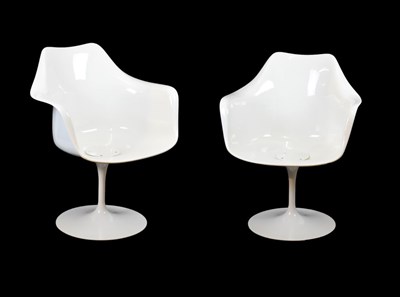 Lot 649 - Pair of tulip chairs