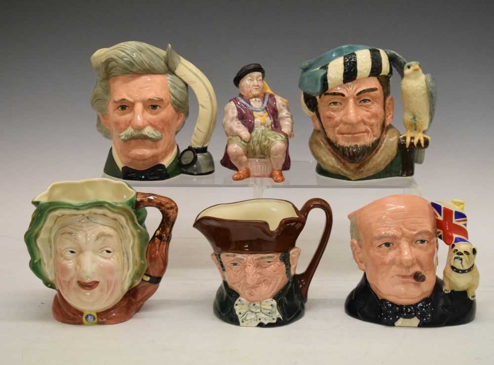 Lot 280 - Group of character jugs