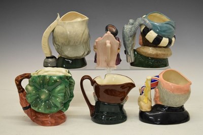 Lot 280 - Group of character jugs