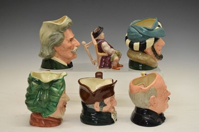 Lot 280 - Group of character jugs