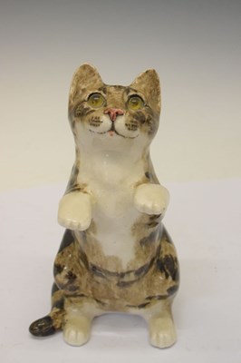 Lot 315 - Three Winstanley tabby cats