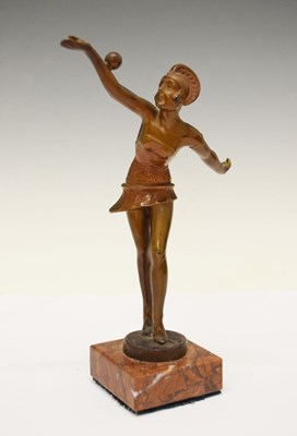 Lot 261 - Art Deco style dancer