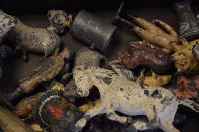 Lot 372 - Quantity of lead farm animals, figures, etc