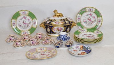 Lot 274 - Quantity of English ceramics to include tureen, Ironstone, coffee wares, etc